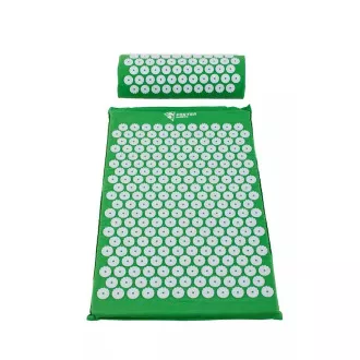 Podloga za vadbo Acupressure PREMIUM z blazino 67x42x2 cm, črna