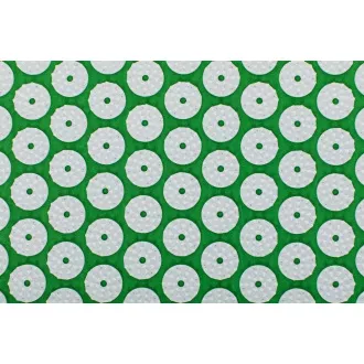 Podloga za vadbo Acupressure PREMIUM z blazino 67x42x2 cm, črna