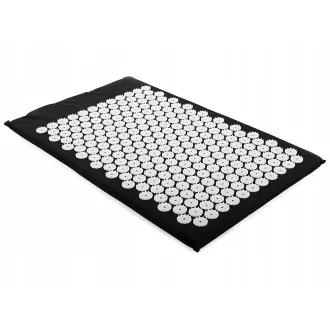 Podloga za vadbo Acupressure PREMIUM z blazino 67x42x2 cm, črna