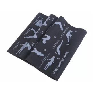 Podloga za jogo Črna, 61x173x0,6 cm Podloga za jogo Črna, 61x173x0,6 cm