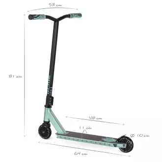 Skuter prostega sloga MOVINO Stunt GLIDE, Teal Skuter prostega sloga MOVINO Stunt GLIDE, Teal