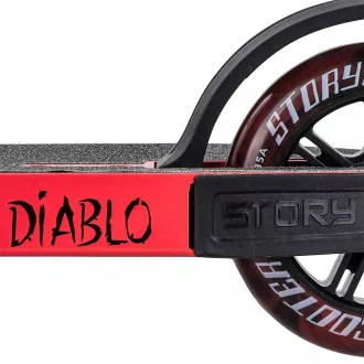 Freestyle skuter Story DIABLO rdeča črna