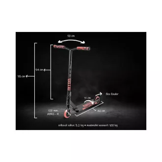 Skuter prostega sloga MOVINO Stunt NITRO Red 2024 Skuter prostega sloga MOVINO Stunt NITRO Red 2024