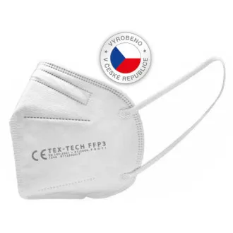 Respirator/zaščitna maska FFP3, bela, 20 kosov, izdelano v CZ Respirator/zaščitna maska FFP3, bela, 20 kosov, izdelano v CZ