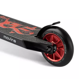 Skuter prostega sloga MOVINO Stunt EDGE, črno-rdeča izdaja