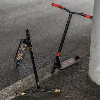 Skuter prostega sloga MOVINO Stunt EDGE, črno-rdeča izdaja
