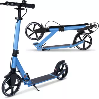 Zložljivi skuter MOVINO City Comfort , črn - Blue Edition Zložljivi skuter MOVINO City Comfort , črn - Blue Edition