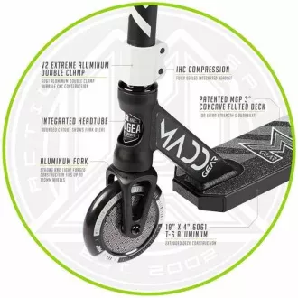 MADD GEAR Freestyle skuter Kick Pro BLACK-SILVER