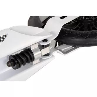 Zložljivi skuter ENERO ULTRA SPEED s kolutno zavoro, 200 mm, bel