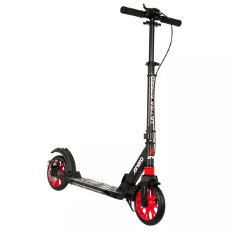 Zložljivi skuter ENERO ULTRA SPEED s kolutno zavoro, 200 mm, črn