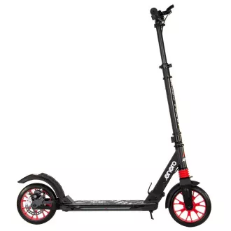 Zložljivi skuter ENERO ULTRA SPEED s kolutno zavoro, 200 mm, črn