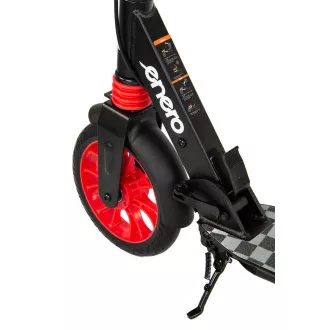 Zložljivi skuter ENERO ULTRA SPEED s kolutno zavoro, 200 mm, črn