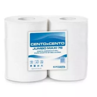 Toaletni papir Cento JUMBO 280 iz dvoslojne celuloze, premer 28 cm, zvitek 260 m