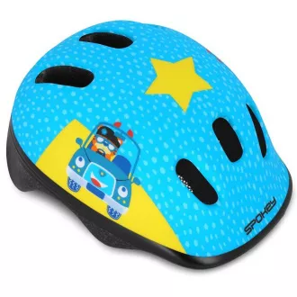 Otroška kolesarska čelada FUN POLICE, 52-56 cm