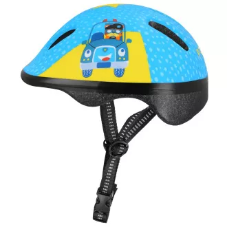 Otroška kolesarska čelada FUN POLICE, 52-56 cm