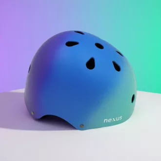 SKITT Otroška čelada za prosti slog NEXUS Edition, mavrica, S (48-53cm)