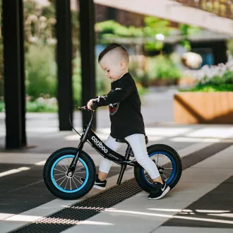 Otroško kolo MOVINO Cariboo ADVENTURE z zavoro, 12'' napihljiva kolesa, črno-modro