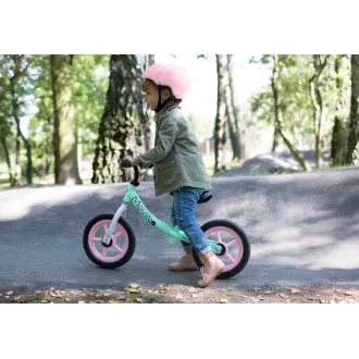OTROŠKO KOLESO MOVINO Cariboo CLASSIC, 12'' kolesa, roza-siva OTROŠKO KOLESO MOVINO Cariboo CLASSIC, 12'' kolesa, roza-siva