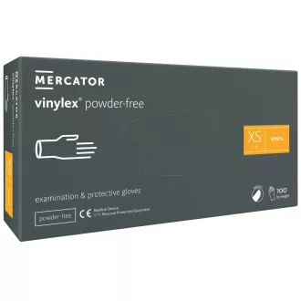 VINYLEX brez prahu - Vinilne rokavice (brez prahu), bele, 100 kosov, L