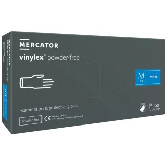 VINYLEX brez prahu - Vinilne rokavice (brez prahu), bele, 100 kosov, L