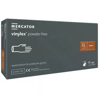 VINYLEX brez prahu - Vinilne rokavice (brez prahu), bele, 100 kosov, L