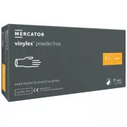 VINYLEX brez prahu - Vinilne rokavice (brez prahu), bele, 100 kosov, S