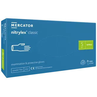 NITRYLEX CLASSIC - Nitrilne rokavice (brez prahu), modre, nesterilne - 100 kosov, XL