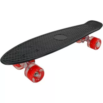 Penzionska tabla s kolesi LED, 56 cm Črna/rdeča Penzionska tabla s kolesi LED, 56 cm Črna/rdeča
