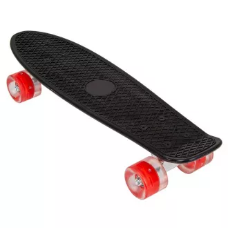 Penzionska tabla s kolesi LED, 56 cm Črna/rdeča Penzionska tabla s kolesi LED, 56 cm Črna/rdeča