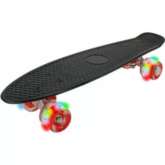 Penzionska tabla s kolesi LED, 56 cm Črna/rdeča Penzionska tabla s kolesi LED, 56 cm Črna/rdeča