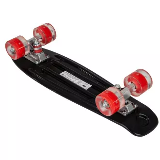 Penzionska tabla s kolesi LED, 56 cm Črna/rdeča Penzionska tabla s kolesi LED, 56 cm Črna/rdeča