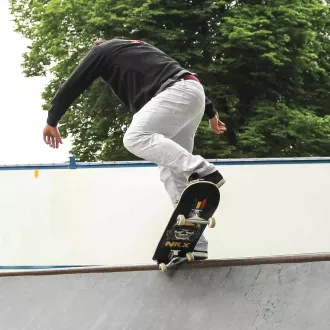 Skateboard NKX Rasta Skull Skateboard NKX Rasta Skull