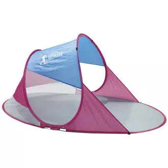 Samostojni zložljivi šotor PARAWAN za plažo, roza-modra