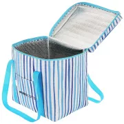 Termovka ENERO CAMP 32x25x35 cm, 28 l, modre črte