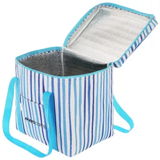 Termovka ENERO CAMP 32x25x35 cm, 28 l, modre črte