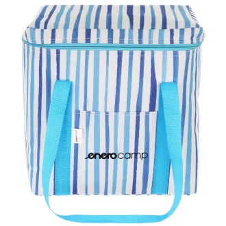 Termovka ENERO CAMP 32x25x35 cm, 28 l, modre črte