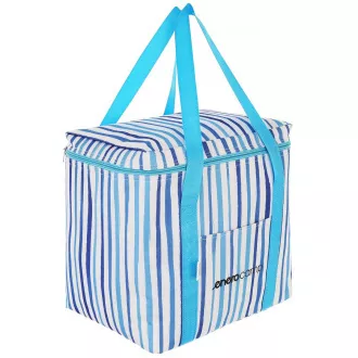 Termovka ENERO CAMP 32x25x35 cm, 28 l, modre črte