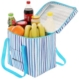 Termovka ENERO CAMP 32x25x35 cm, 28 l, modre črte