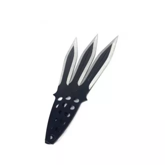 Komplet nožev za metanje VENGEANCE, z nožnico, 23 cm, 3 kosi Komplet nožev za metanje VENGEANCE, z nožnico, 23 cm, 3 kosi