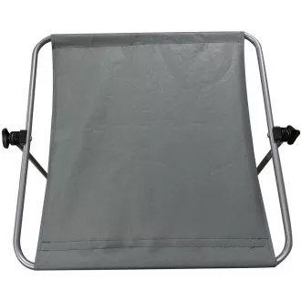Zložljiv plažni stol na kolesih, 116x62x62-90 cm, siv Zložljiv plažni stol na kolesih, 116x62x62-90 cm, siv
