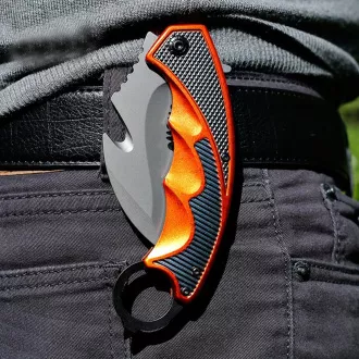 FOXTER Zložljiv nož KARAMBIT, 20 cm FOXTER Zložljiv nož KARAMBIT, 20 cm