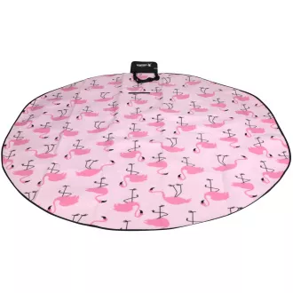 Okrogla odeja za piknik 200 cm z ALU prevleko FLAMINGO Okrogla odeja za piknik 200 cm z ALU prevleko FLAMINGO