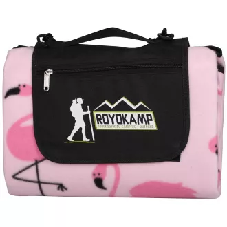 Okrogla odeja za piknik 200 cm z ALU prevleko FLAMINGO Okrogla odeja za piknik 200 cm z ALU prevleko FLAMINGO