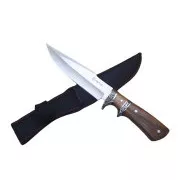 Pohodniški nož 31 cm z lesenim ročajem in nožnico