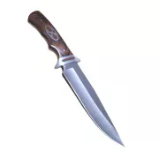 Pohodniški nož 32 cm z lesenim ročajem in nožnico