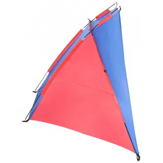 Plažni šotor ROYOKAMP 200x100x105 cm, rdeče-modra Plažni šotor ROYOKAMP 200x100x105 cm, rdeče-modra