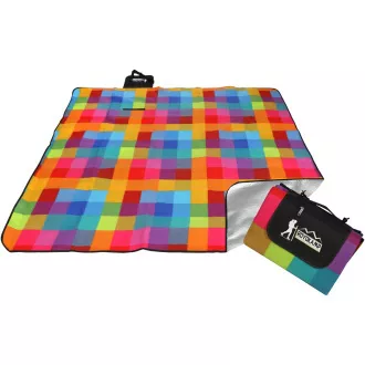 Odeja za piknik 200x180 cm z ALU prevleko, mavrica