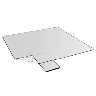 Piknik odeja 200x200 cm MINT FLAMINGO