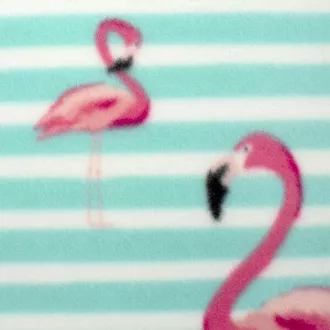Piknik odeja 200x200 cm MINT FLAMINGO