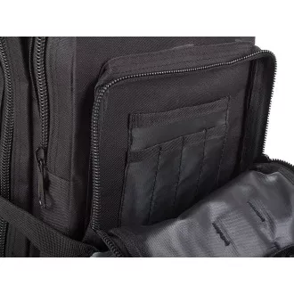 Vojaški pohodniški nahrbtnik 30 l, črn